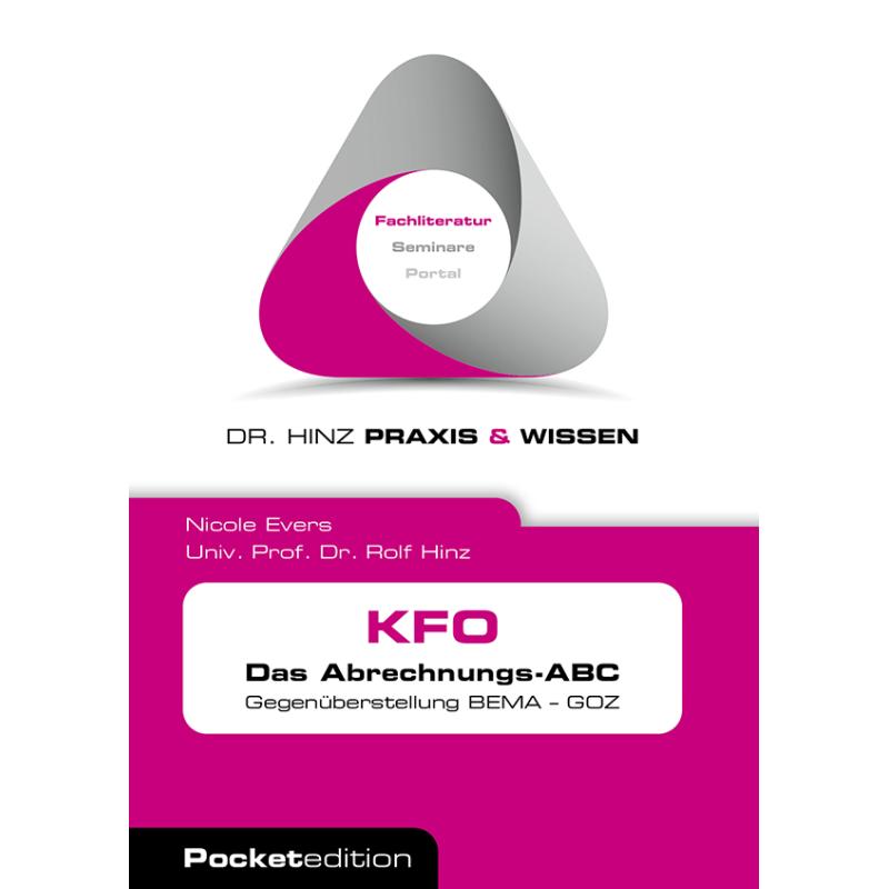 KFO-Abrechnungs-ABC BEMA-GOZ Pocket 1. Auflage 2021 - 66600